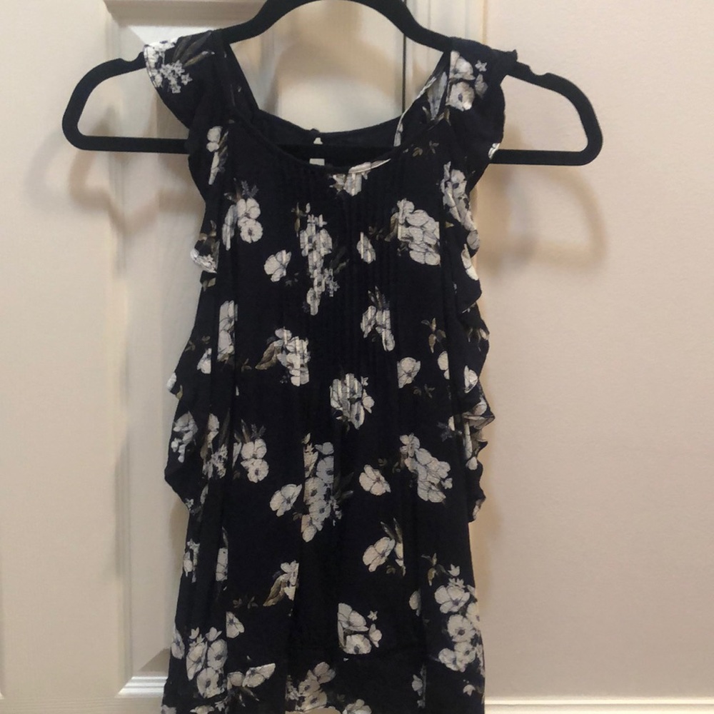 Floral tank top